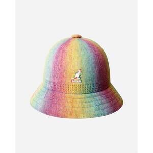 NEW KANGOL unisex - ventair bucket hat in rainbow multi